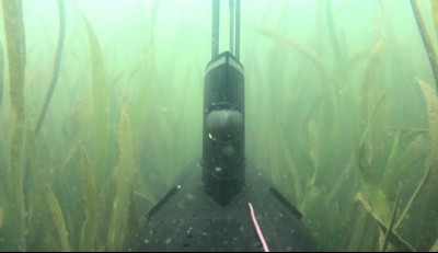 HMS Triumph on the bottom of Albert Park Lake