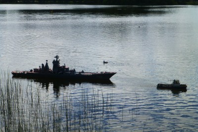 The stricken Peter the Great towed by Smit Finland