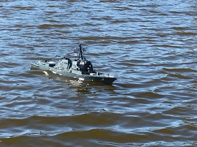 USS Lasson coping with conditions