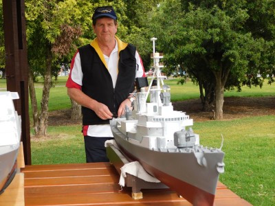 Pete with his ship