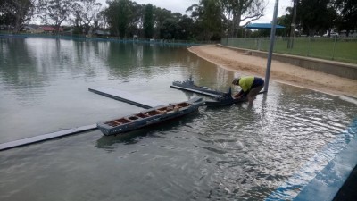 Andrew adds ballast to his Slava class cruiser