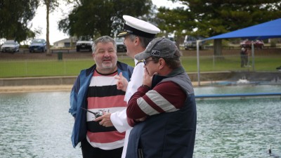 Commander Alistair Cooper sailing the Z39