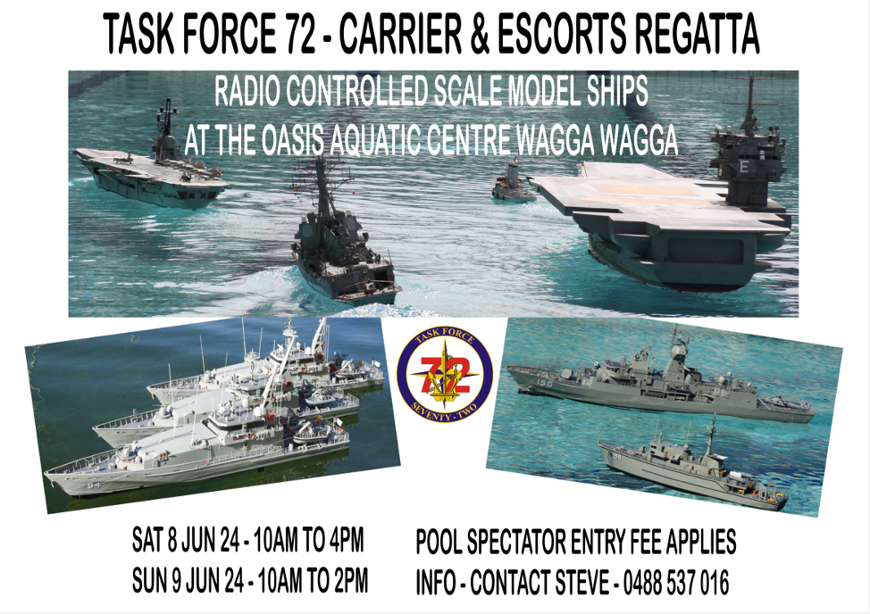 Task Force 72 - Carrier & Escorts Regatta - Day 1 @ Oasis Aquatic Centre